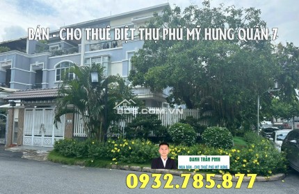 Bán Căn Góc Biệt Thự Mỹ Thái 3 dt 12x20m Phú Mỹ Hưng Q.7 Giá 65 tỷ LH 0932785877 Danh Trần PMH